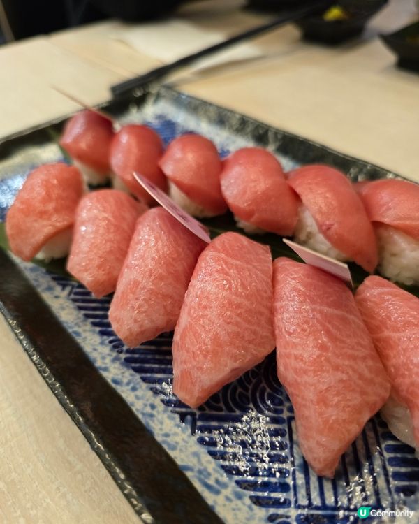 $188+$78任食海膽、拖羅壽司放題