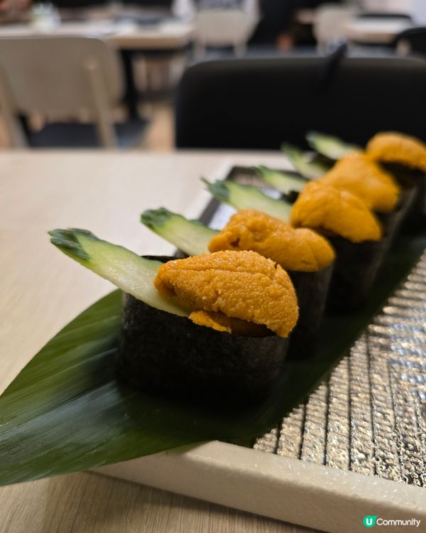 $188+$78任食海膽、拖羅壽司放題