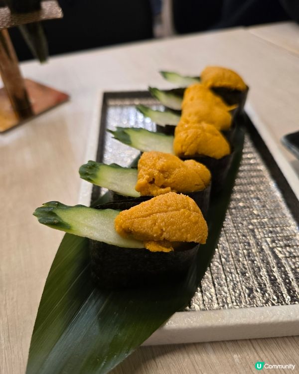 $188+$78任食海膽、拖羅壽司放題