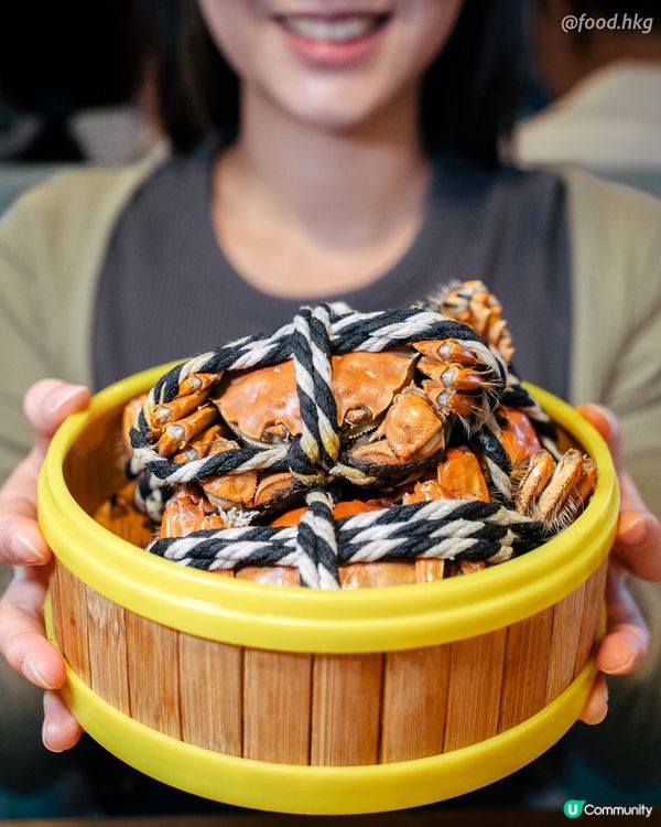 88分鐘大閘蟹放題實測！花雕醉蟹任食真係得？