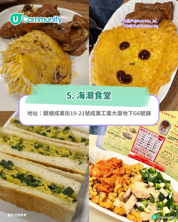 早餐推介｜網民推介觀塘區8大必食早餐 打工仔必食三文治/燒賣/茶餐廳
