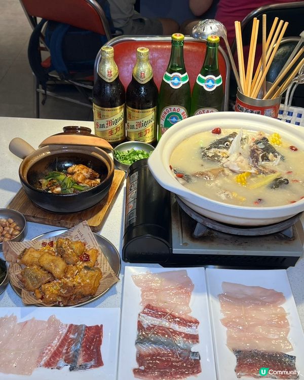 鵬嫂漁記魚羊煲🤤！鮮到爆燈！🍲💯