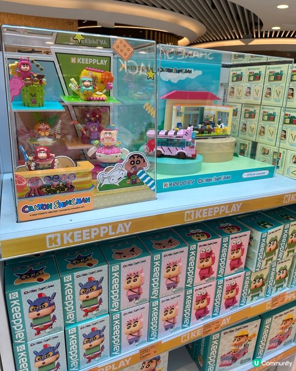 新城市廣場積木世界！小新伊布勁吸睛🤩