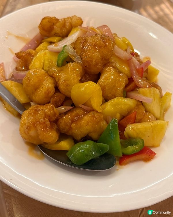 甜酸蝦球