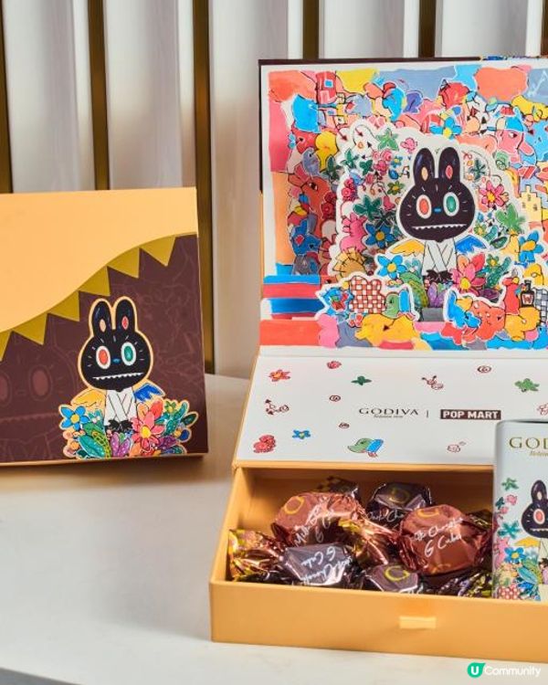 LABUBU X GODIVA 秋季聯乘朱古力系列隆重登場了！