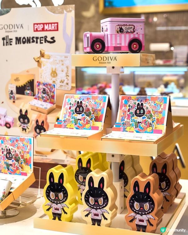 LABUBU X GODIVA 秋季聯乘朱古力系列隆重登場了！