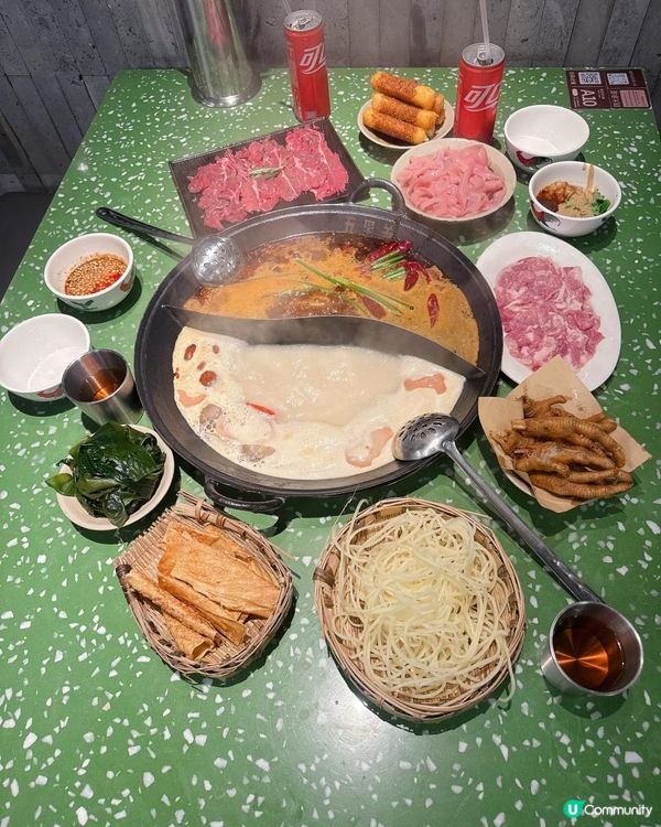 深圳新開地道重慶火鍋店-雙人套餐¥199 吃到飽
