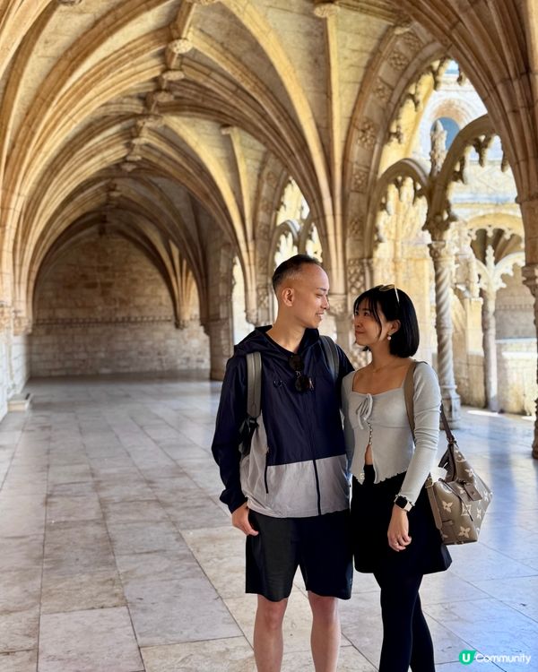 葡萄牙🇵🇹最美修道院：熱羅尼莫斯修道院🤩！里斯本必去