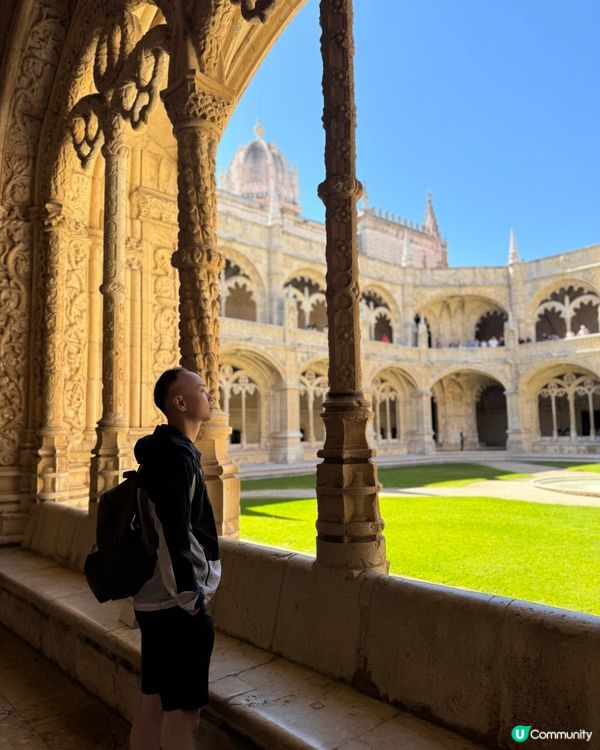 葡萄牙🇵🇹最美修道院：熱羅尼莫斯修道院🤩！里斯本必去