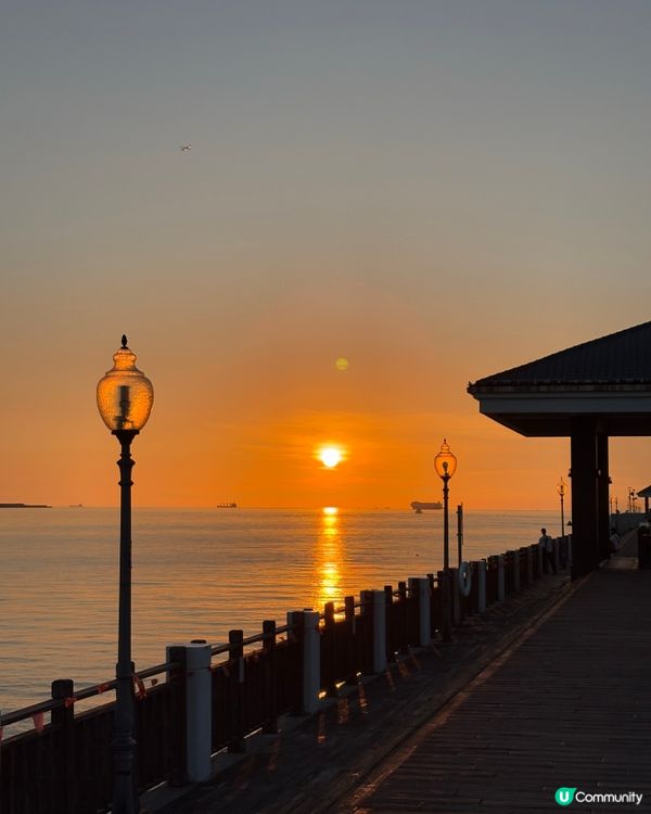 【淡水日落🌅！金色水岸醉人秘境😍】