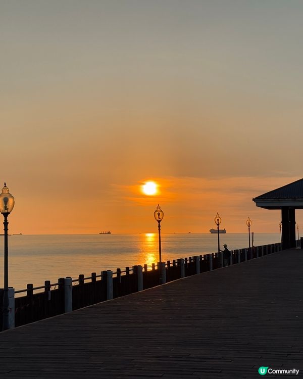 【淡水日落🌅！金色水岸醉人秘境😍】
