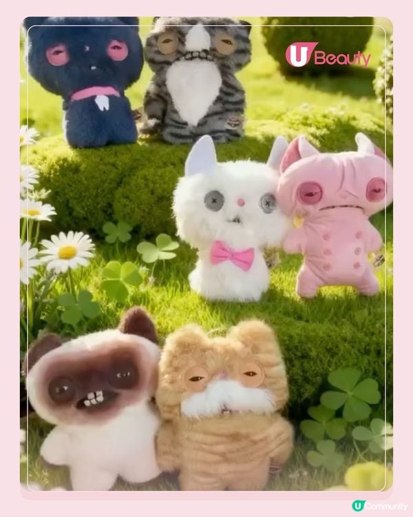 FUGGLER牙寶貓貓來襲| 醜但超級療癒！全新「暗巷夜猫系列」