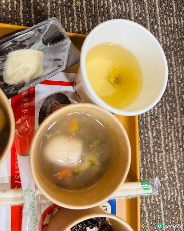免費食白朱古力榴槤、海鮮羹❤️