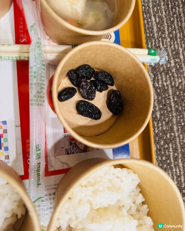 免費食白朱古力榴槤、海鮮羹❤️