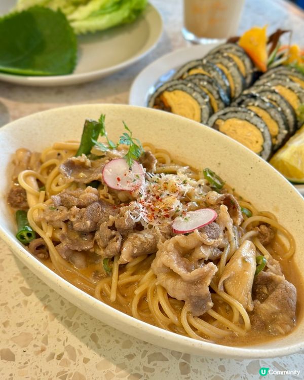 天台花園歎美食！韓式豬手超正😋！