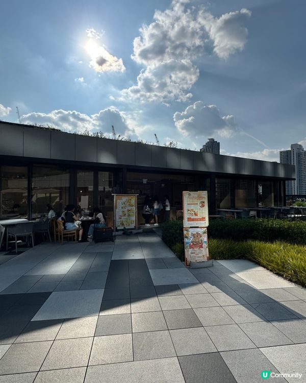 天台花園歎美食！韓式豬手超正😋！