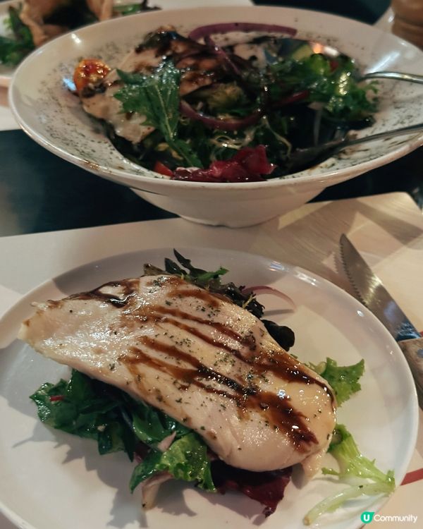雞肉沙律勁驚喜！😋 中環美食推介！🥗