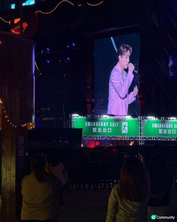 🎃萬聖節音樂嘉年華！聽到張敬軒唱live❤️🎤！