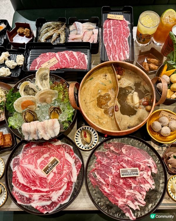 觀塘美食｜台式火鍋店日本黑毛和牛火鍋放題任食兩小時