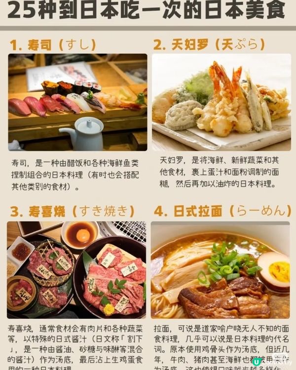 25種到日本吃一次的日本美食