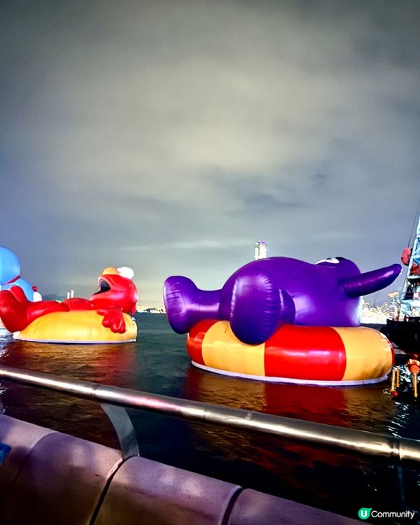 巨型多啦A夢豆沙包！😍 中環海濱打卡📸