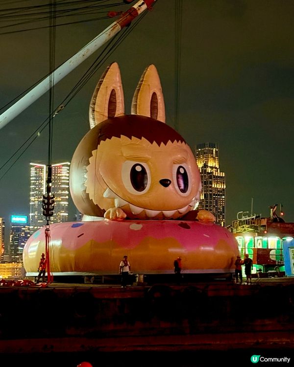 巨型多啦A夢豆沙包！😍 中環海濱打卡📸