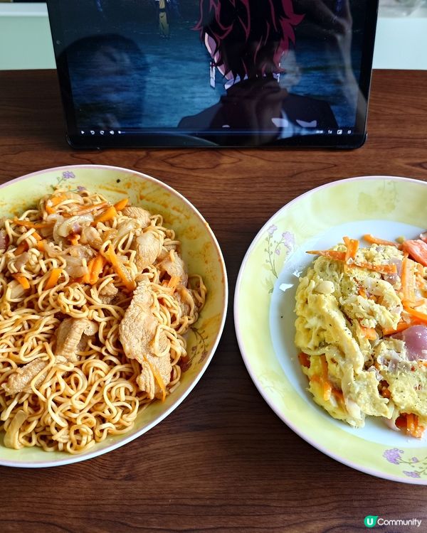 1 蟹柳炒蛋🍳！快靚正！唔洗落味都夠味😋！