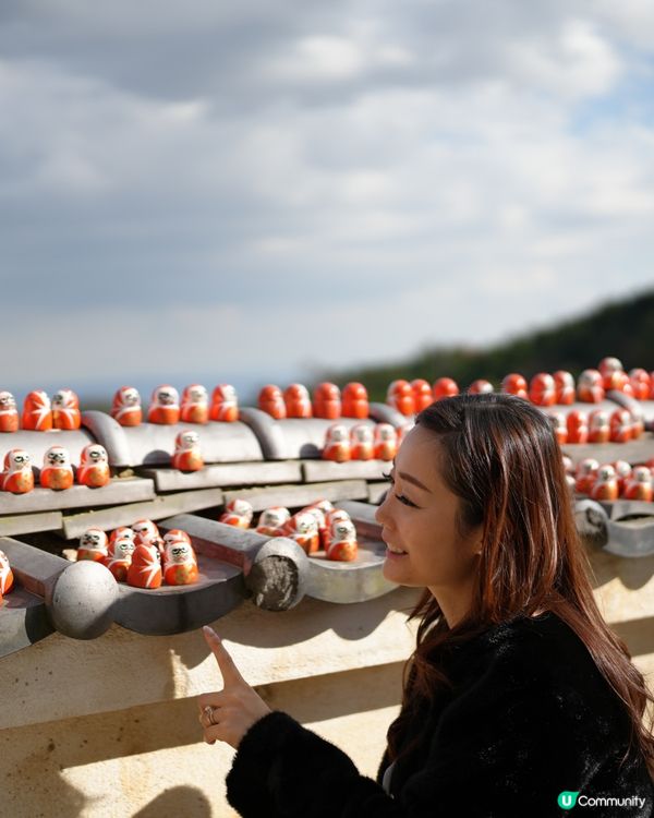 📍勝尾寺求勝運！紅葉達摩打卡📸！