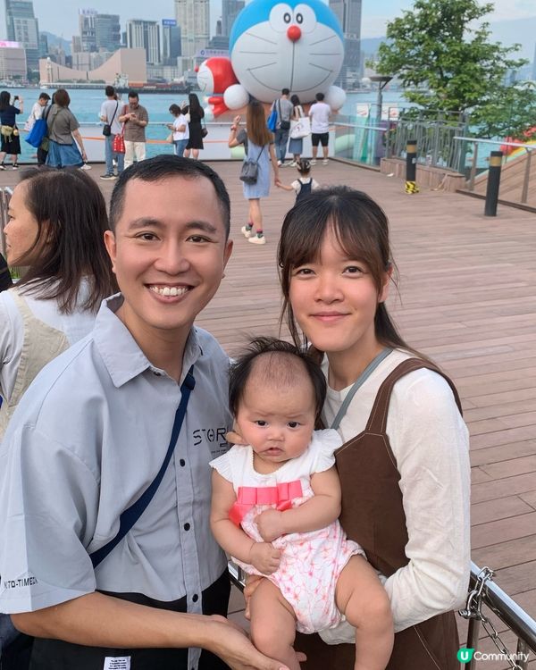 維港巨型雕塑巡遊！📸 多啦A夢打卡位！