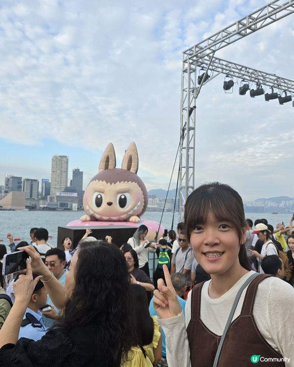 維港巨型雕塑巡遊！📸 多啦A夢打卡位！