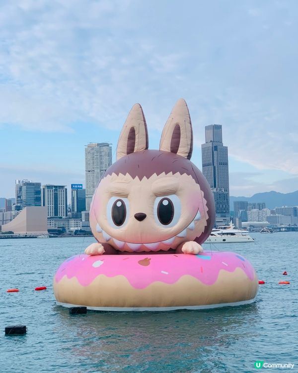 維港巨型雕塑巡遊！📸 多啦A夢打卡位！