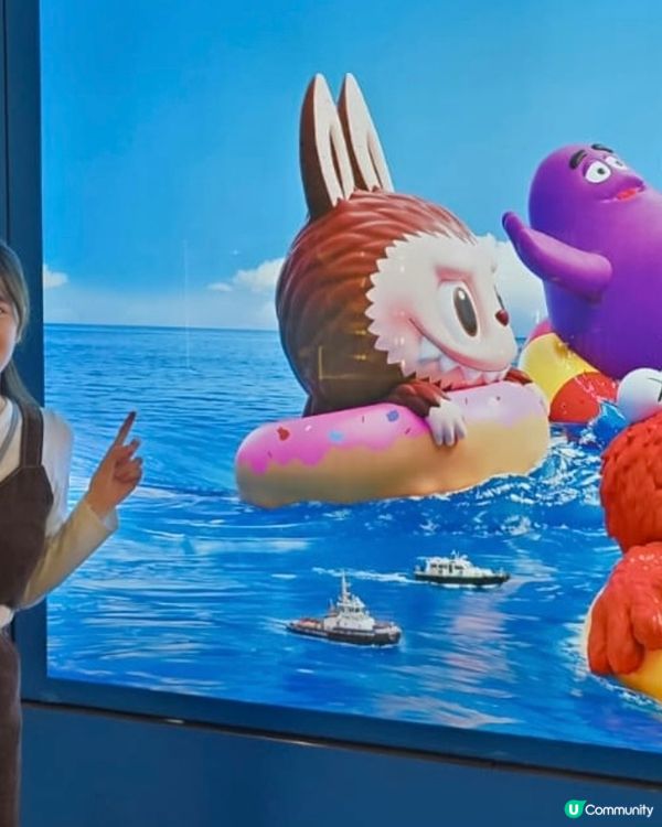 維港巨型雕塑巡遊！📸 多啦A夢打卡位！