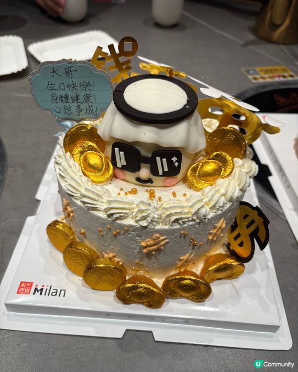 超吸晴生日蛋糕🎂可愛造型人人讚📸