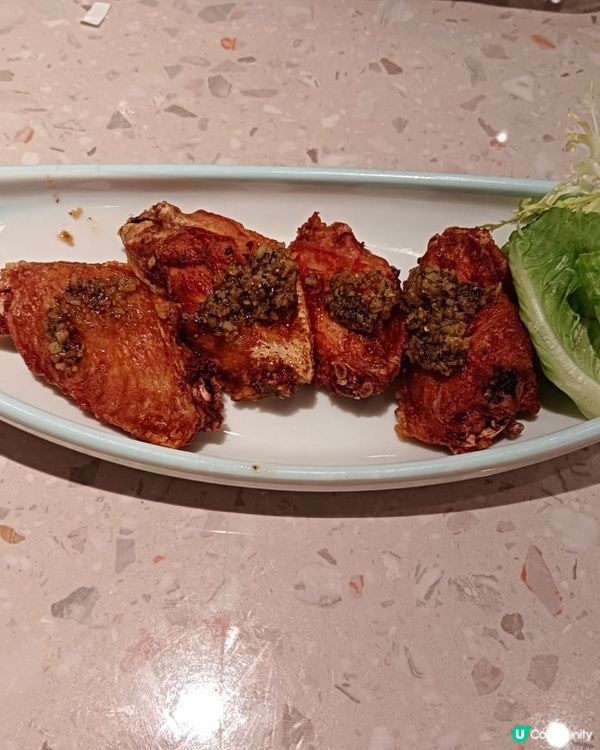 牛油雞翼
