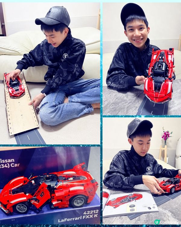 樂高玩具-Ferrari 模型汽車組合 42212