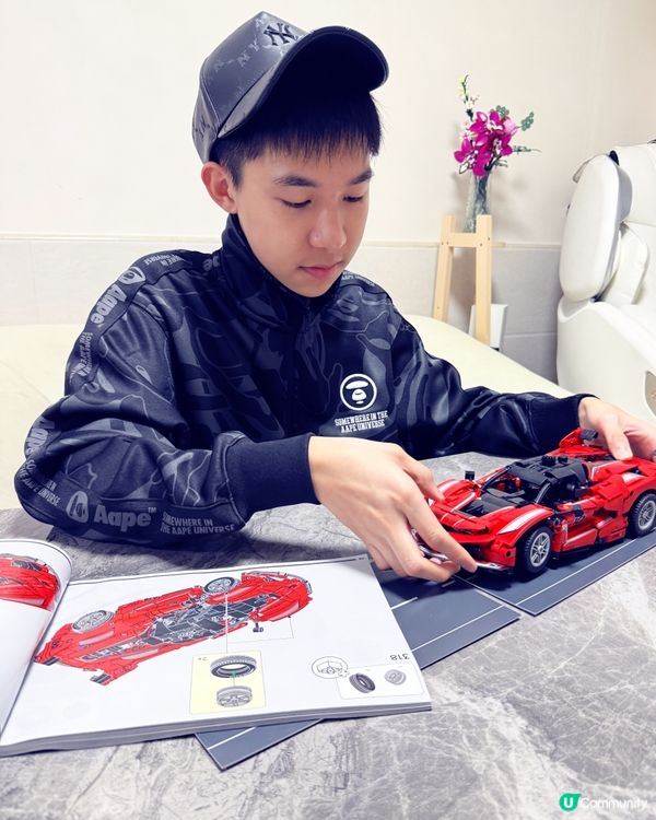 樂高玩具-Ferrari 模型汽車組合 42212