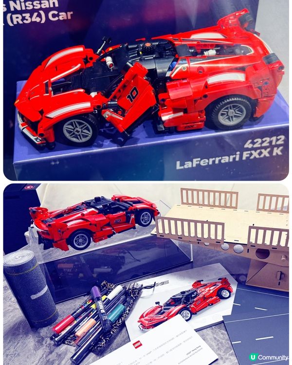 樂高玩具-Ferrari 模型汽車組合 42212