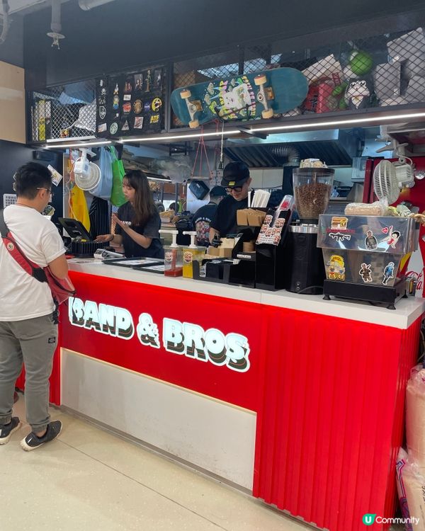 超正新鮮burger薯條😋