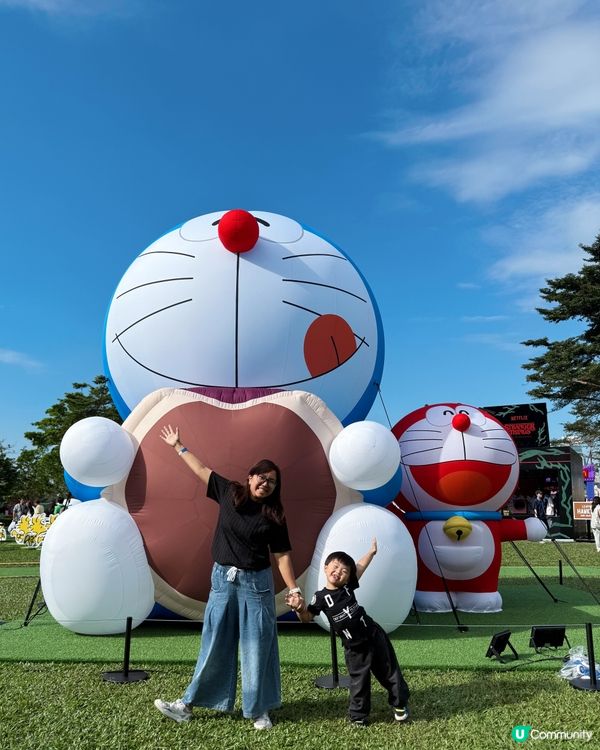 維港海上巡遊勁好玩！多啦A夢超可愛😍📸