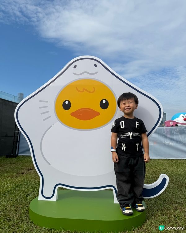 維港海上巡遊勁好玩！多啦A夢超可愛😍📸