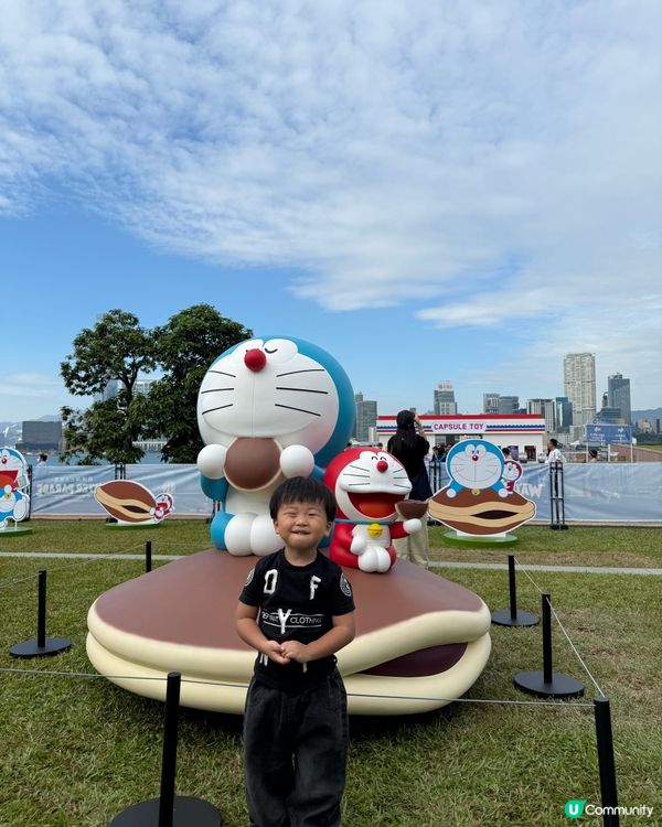 維港海上巡遊勁好玩！多啦A夢超可愛😍📸