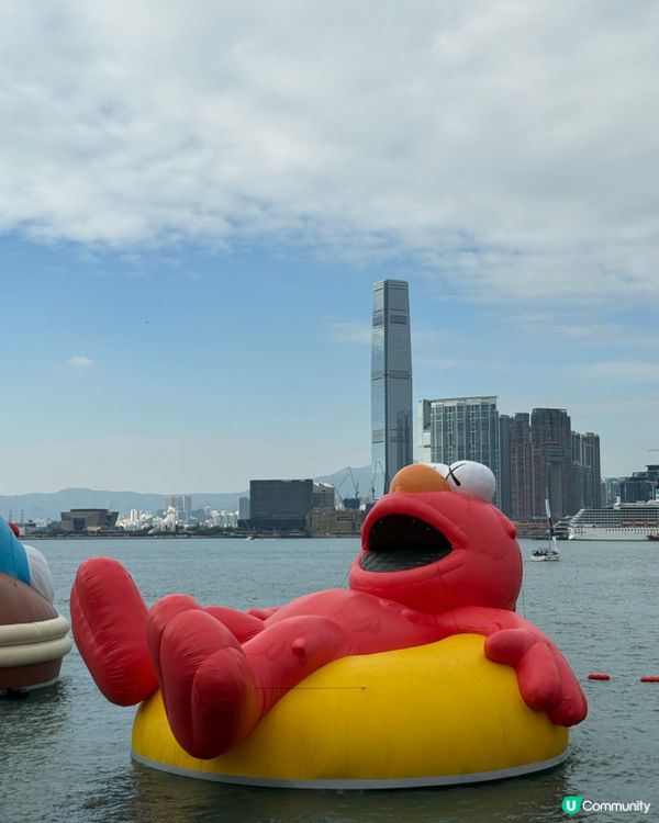 維港海上巡遊勁好玩！多啦A夢超可愛😍📸