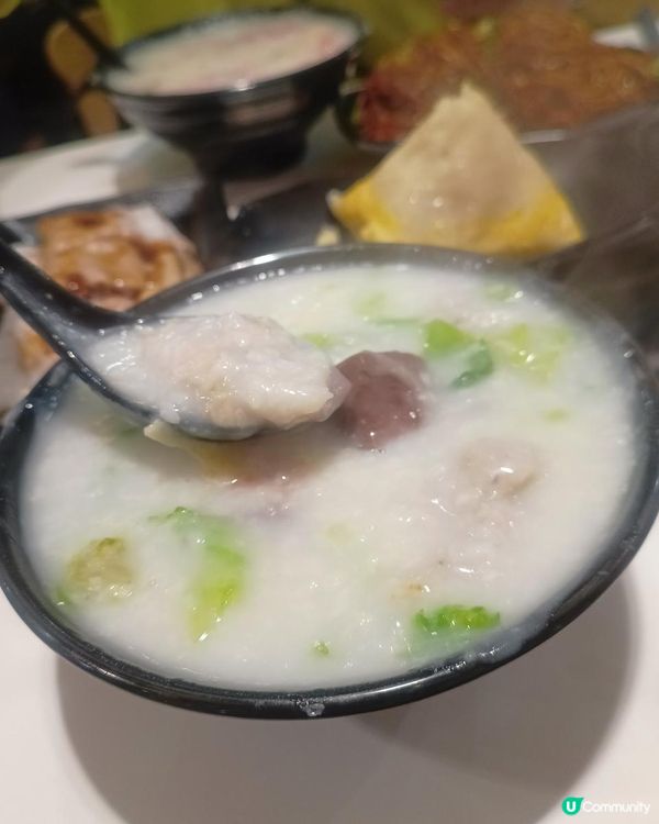 粉嶺搵食 足料粥品 滑溜腸粉😋