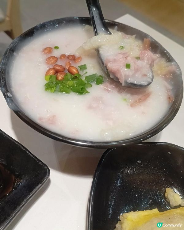 粉嶺搵食 足料粥品 滑溜腸粉😋