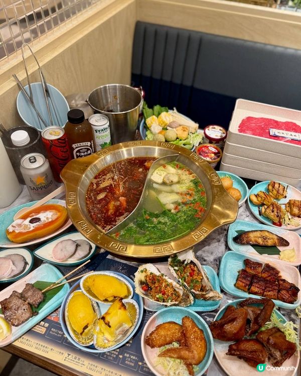 旺角即撈海鮮火鍋放題 全港最大分店