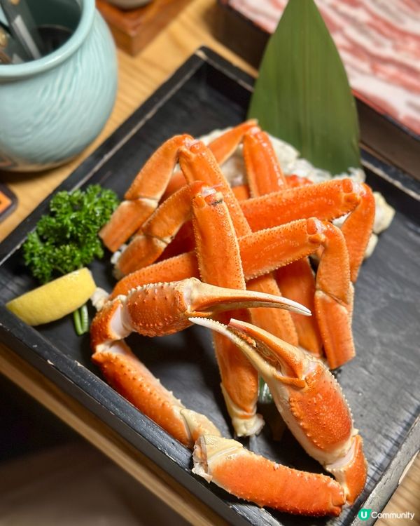 大滿足！和牛松葉蟹日式火鍋放題