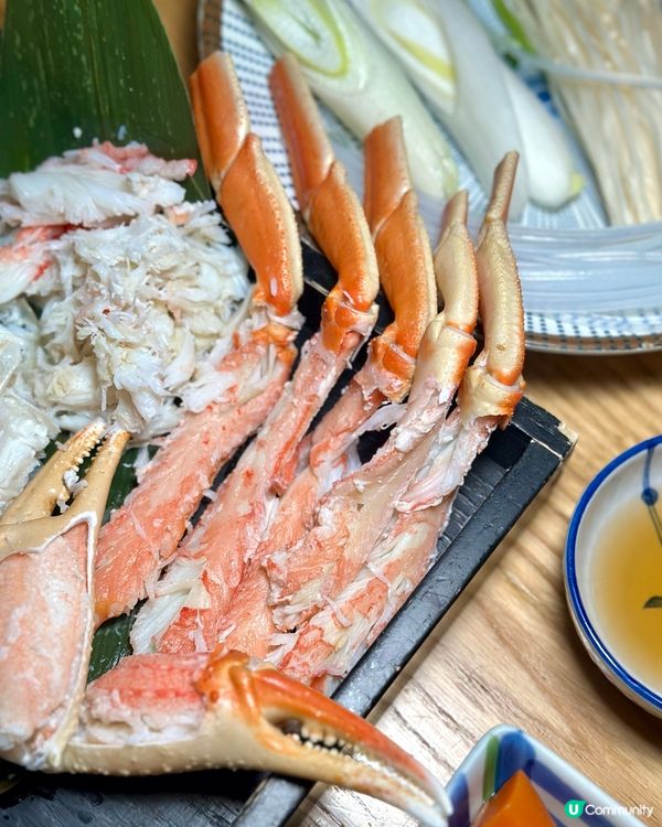 大滿足！和牛松葉蟹日式火鍋放題