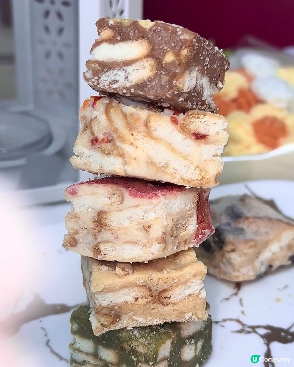 雪花酥🤤！酥脆煙韌，口味超多！😋