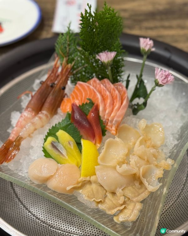 4百幾食咁多海鮮➕粥底➕刺身