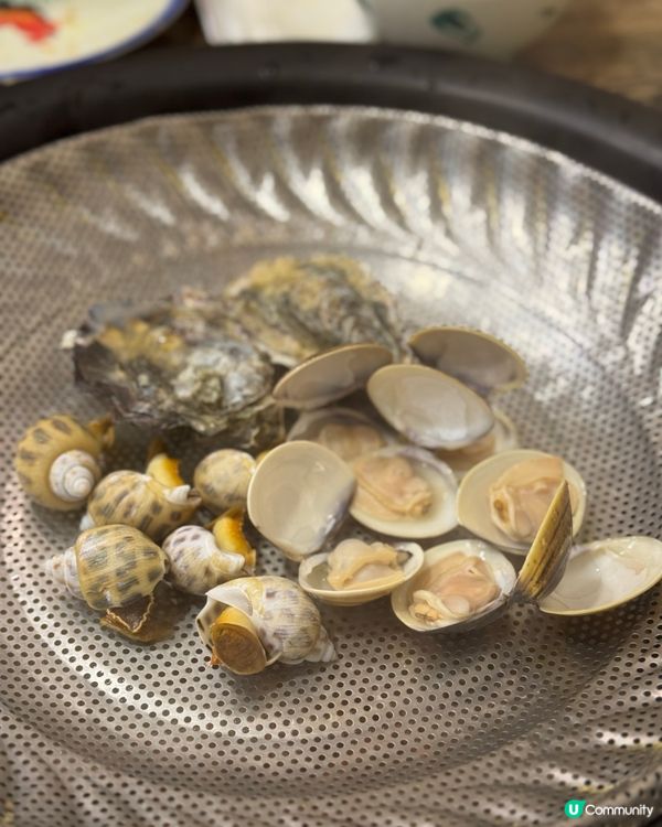 4百幾食咁多海鮮➕粥底➕刺身